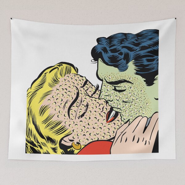 Item preview, Kiss & pimples designed and sold by Caritte.