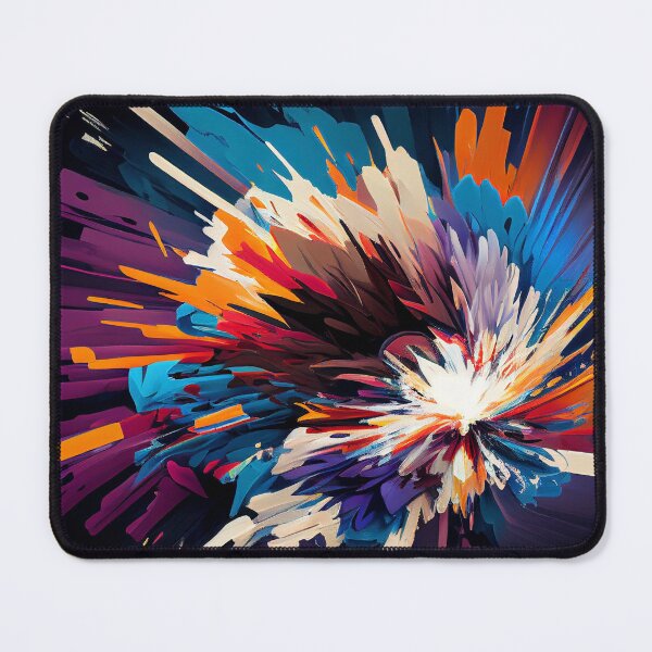 Item preview, Color explosion - Abstract oil painting - MxCaptures designed and sold by mxcaptures.