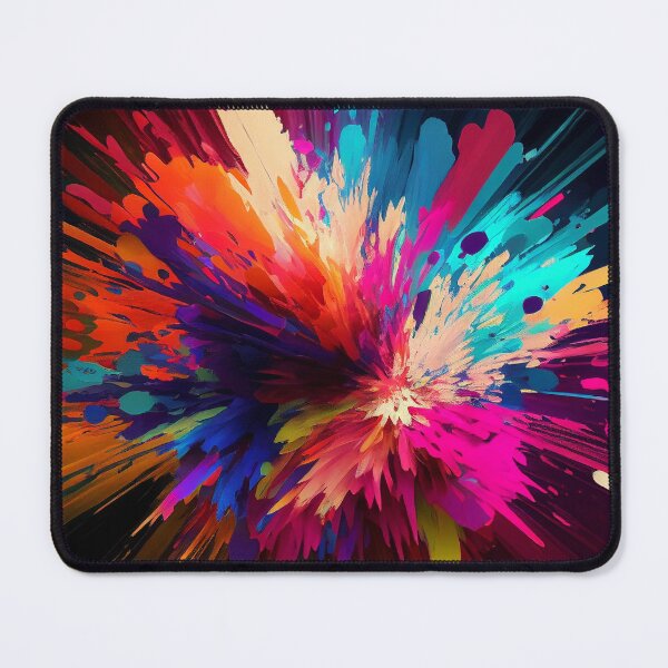 Item preview, Color explosion - Abstract oil painting - MxCaptures designed and sold by mxcaptures.