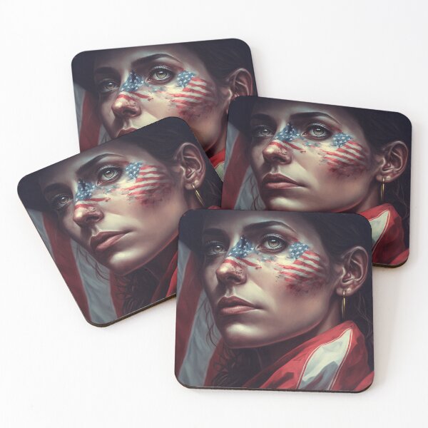 Item preview, USA - American woman 2 designed and sold by AB9-Designs.
