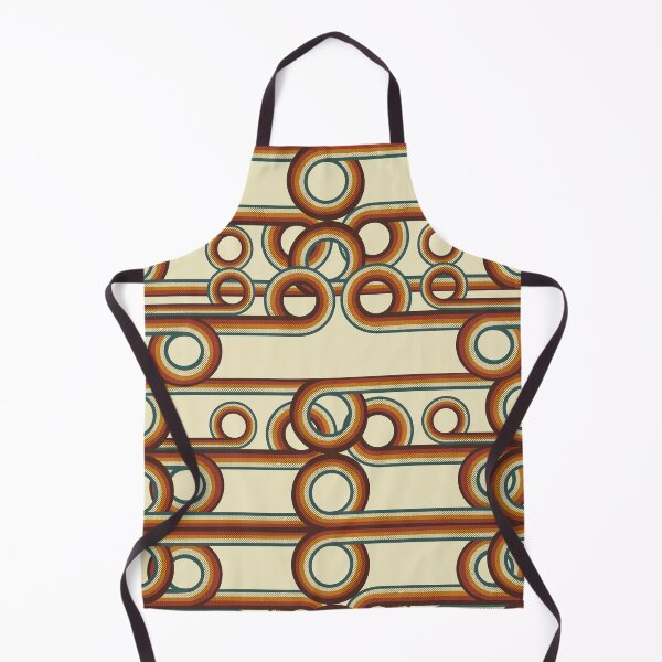 Item preview, retro circles, 70s pattern designed and sold by AvotArt.