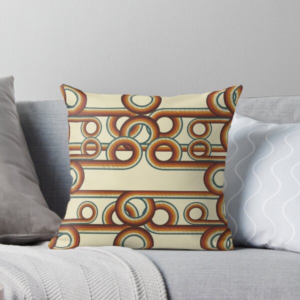 Item preview, retro circles, 70s pattern designed and sold by AvotArt.