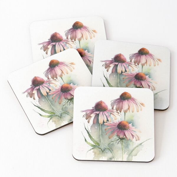Item preview, Pink Coneflowers  designed and sold by Vanover Designs.