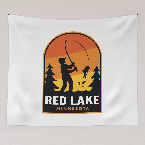 Item preview, Red Lake Minnesota Fishing designed and sold by HalpinDesign.