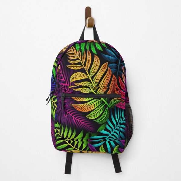 Item preview, Colourful bold tropical fern pattern #2 designed and sold by Christolamber.