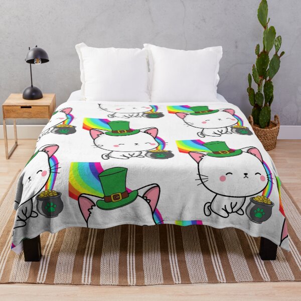 Item preview, Leprechaun White Cat designed and sold by Pet Station.