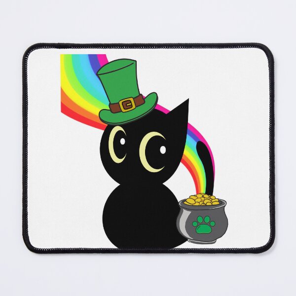 Item preview, Leprechaun Black Cat designed and sold by Pet Station.