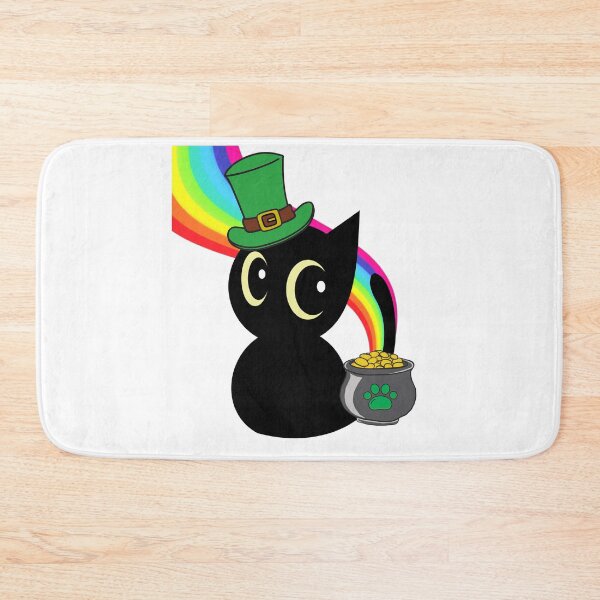 Item preview, Leprechaun Black Cat designed and sold by Pet Station.