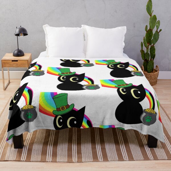 Item preview, Leprechaun Black Cat designed and sold by Pet Station.