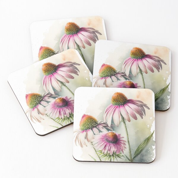 Item preview, Pink Coneflowers  designed and sold by Vanover Designs.