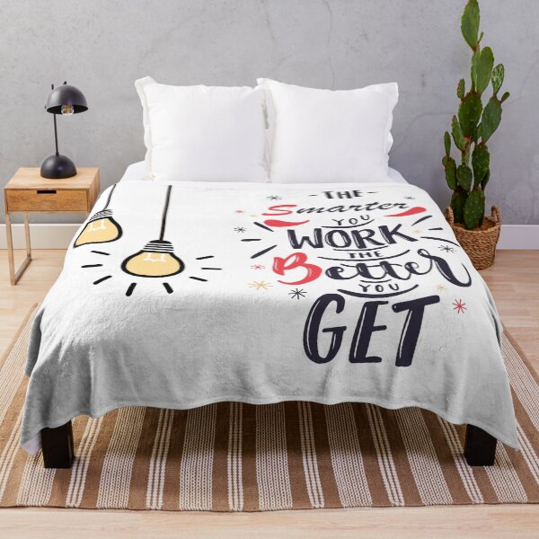Item preview, The Smarter You Work The Better You Get designed and sold by Crafty-Hawk.