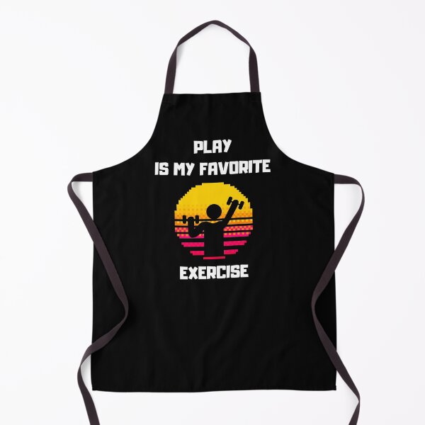 Item preview, PLAY IS MY FAVORITE EXERCISE, GAMER designed and sold by schizarty.