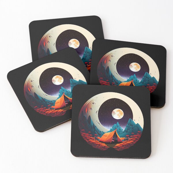 Item preview, Acampar de noche: la colección Cut-Out designed and sold by FiveIntentions.