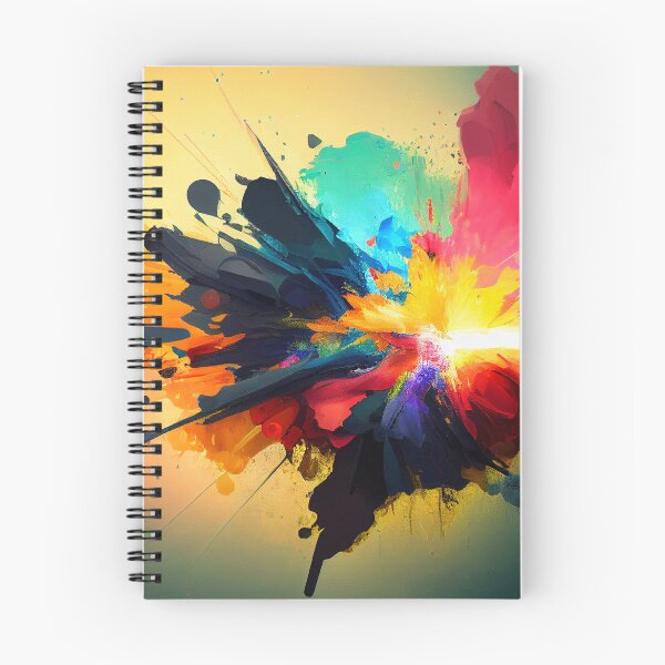 Item preview, Color explosion - Abstract oil painting - MxCaptures designed and sold by mxcaptures.