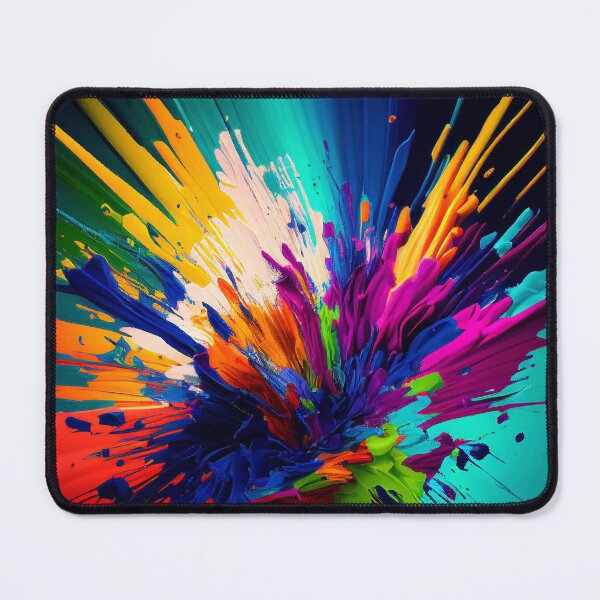Item preview, Color explosion - Abstract oil painting - MxCaptures designed and sold by mxcaptures.