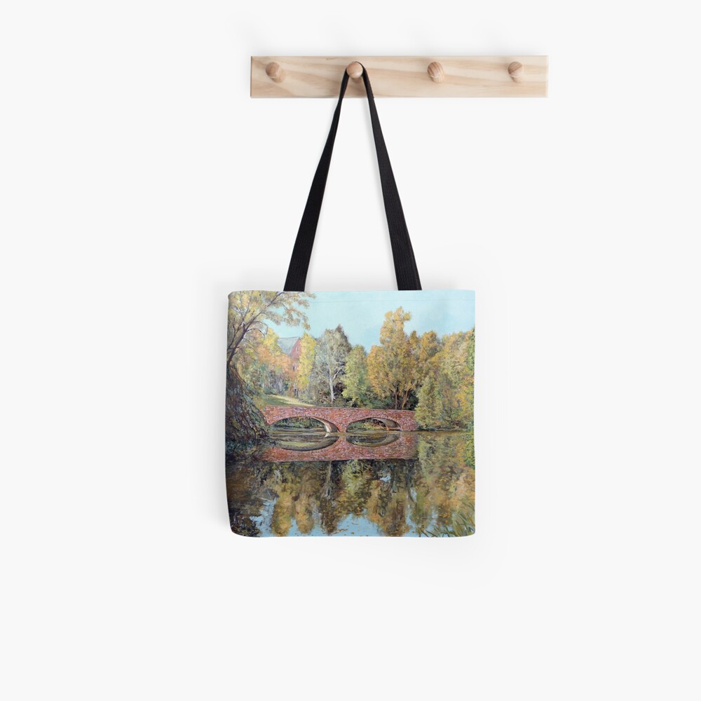 Varsity Lake Bridge - Late Afternoon Tote Bag