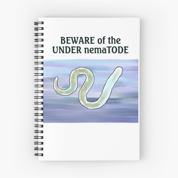 Item preview, BEWARE of the UNDER nemaTODE designed and sold by Raymond Nakamura.