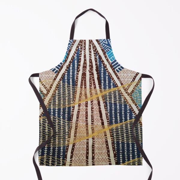 Item preview, Multi-colored geometric lines print designed and sold by textileprint.