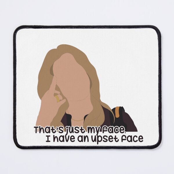 Item preview, Upset Face, Jen Harding finger Dead to me designed and sold by Wenby-Weaselbee.