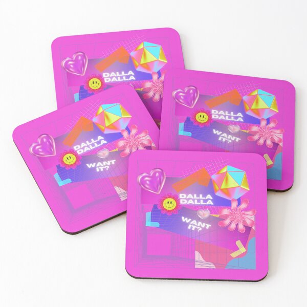 Item preview, Inspired by ITZY songs 'DALLA DALLA' and 'WANT IT?'  designed and sold by StarryPopStuff.