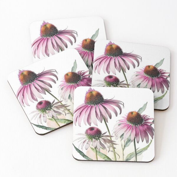 Item preview, Pink Coneflowers  designed and sold by Vanover Designs.