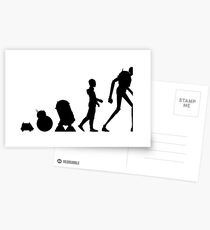 Droid Evolution Postcards