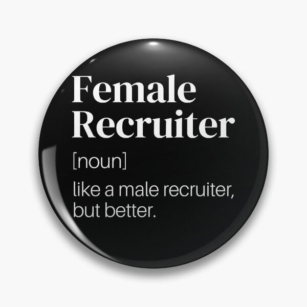 Item preview, Funny Recruiter Definition Female Recruiter designed and sold by Recruiter-Love.