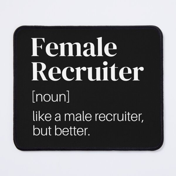 Item preview, Funny Recruiter Definition Female Recruiter designed and sold by Recruiter-Love.