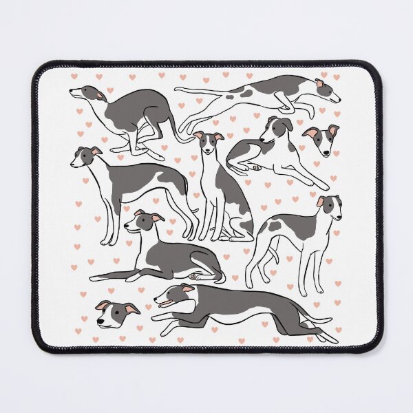 Item preview, Whippet dog cute illustration designed and sold by Yarafantasyart.