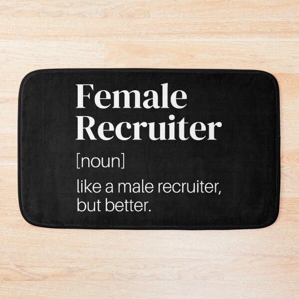 Item preview, Funny Recruiter Definition Female Recruiter designed and sold by Recruiter-Love.