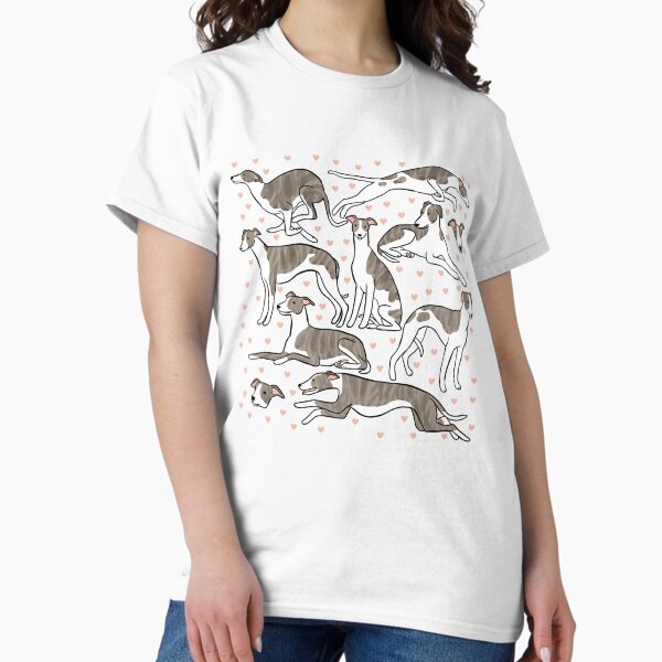 Item preview, Whippet dog cute illustration  designed and sold by Yarafantasyart.