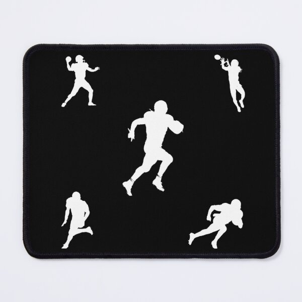 Item preview,  Football Player Pattern - Black - Available on stickers socks and more designed and sold by Dude  Stuff.