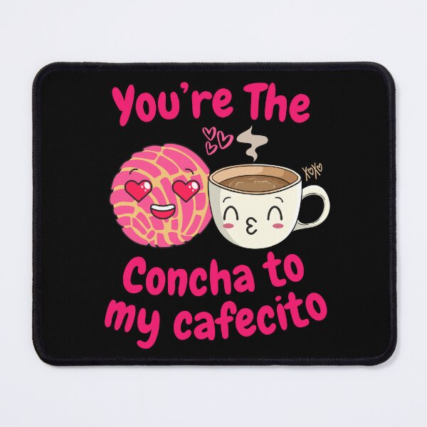 1pcs Benito heart concha pan dulce straw topper cafecito chisme