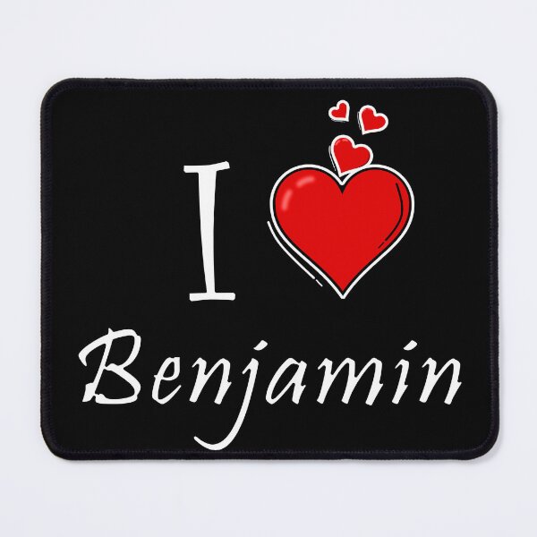 Artikelvorschau, Ich liebe Benjamin entworfen und verkauft von D/ArtLoveStore ⭐⭐⭐⭐⭐.