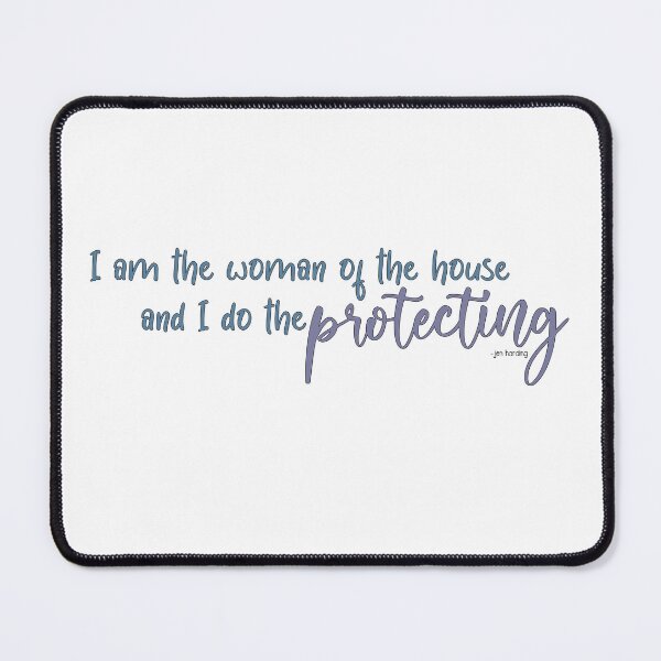 Item preview, I am the woman and I do the protecting! Dead to me designed and sold by Wenby-Weaselbee.
