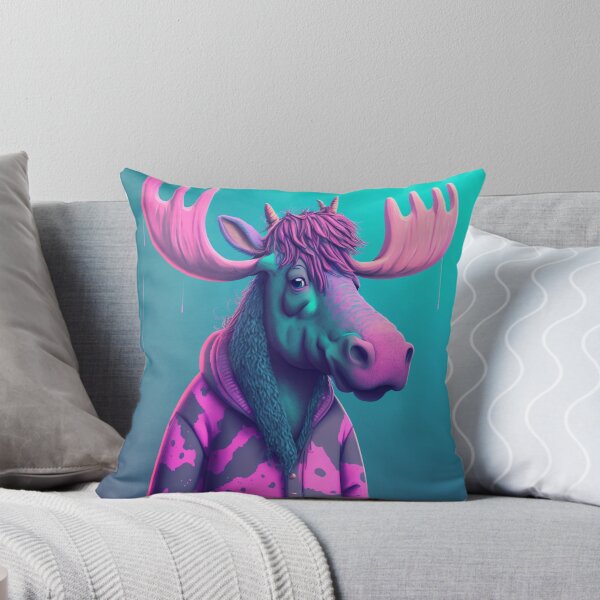 Item preview, Vapor Wave Moose designed and sold by TheArtfulAllie.