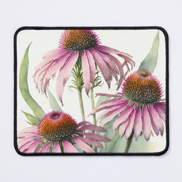 Item preview, Pink Coneflowers designed and sold by Vanover Designs.
