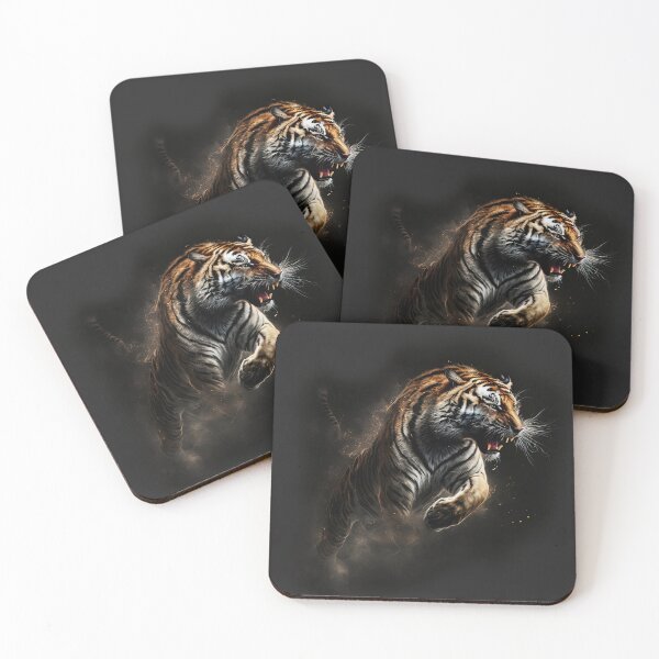 Item preview, Tiger Attack designed and sold by Daniel Eskridge.
