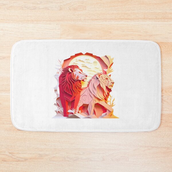 Item preview, Lion and Lioness - The Cut-Out Collection designed and sold by FiveIntentions.