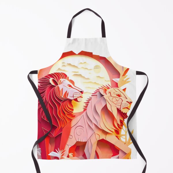 Item preview, Lion and Lioness - The Cut-Out Collection designed and sold by FiveIntentions.