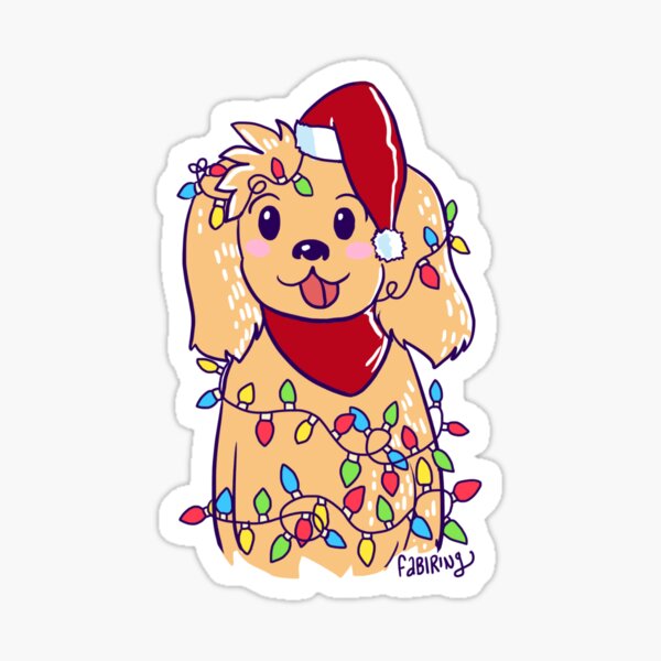 Árbol de cachorro Pegatina