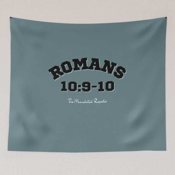 Item preview, Romans 10:9-10 - Slate designed and sold by TheReporter1.