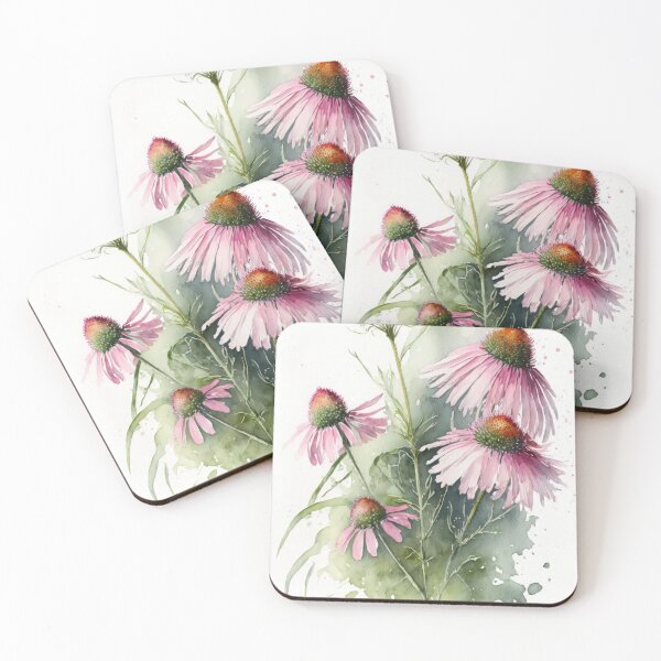 Item preview, Pink Coneflowers  designed and sold by Vanover Designs.