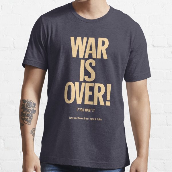 War is Over - John Lennon & Yoko Ono Pin by Boogosh