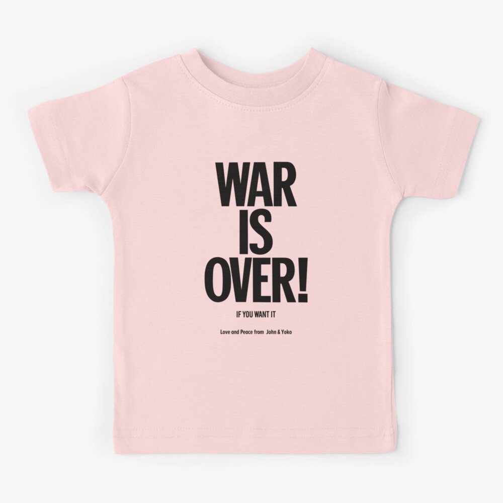 War is Over - John Lennon & Yoko Ono Pin by Boogosh