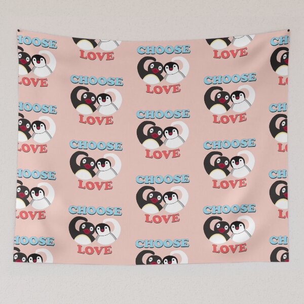 Item preview, pingu - choose love  designed and sold by Serendipity Studios.