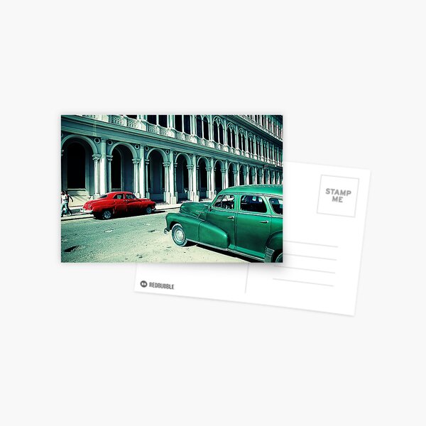 Havana cars Postcard
