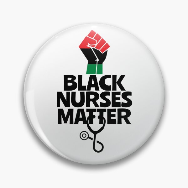 Item preview, Black Nurses Matter designed and sold by HappyArts90.