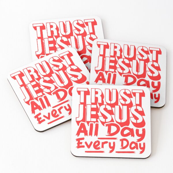 Item preview, Trust Jesus All Day Every Day designed and sold by plushism.