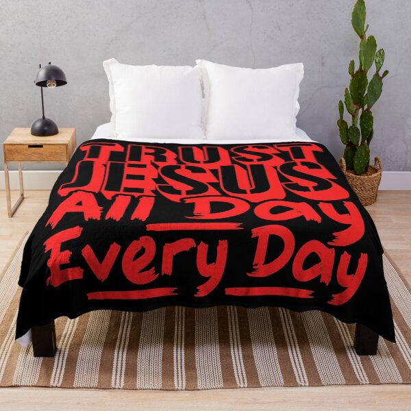 Item preview, Trust Jesus All Day Every Day designed and sold by plushism.